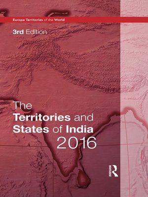 cover image of The Territories and States of India 2016